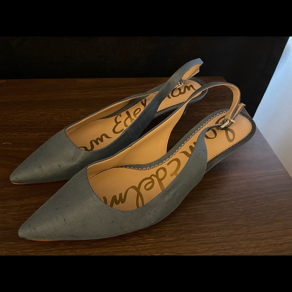Sam Edelman sling back kitten heels